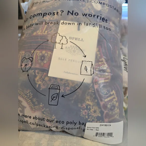 Spell Rumour Ruffle Mini Dress - Picture 5 of 10